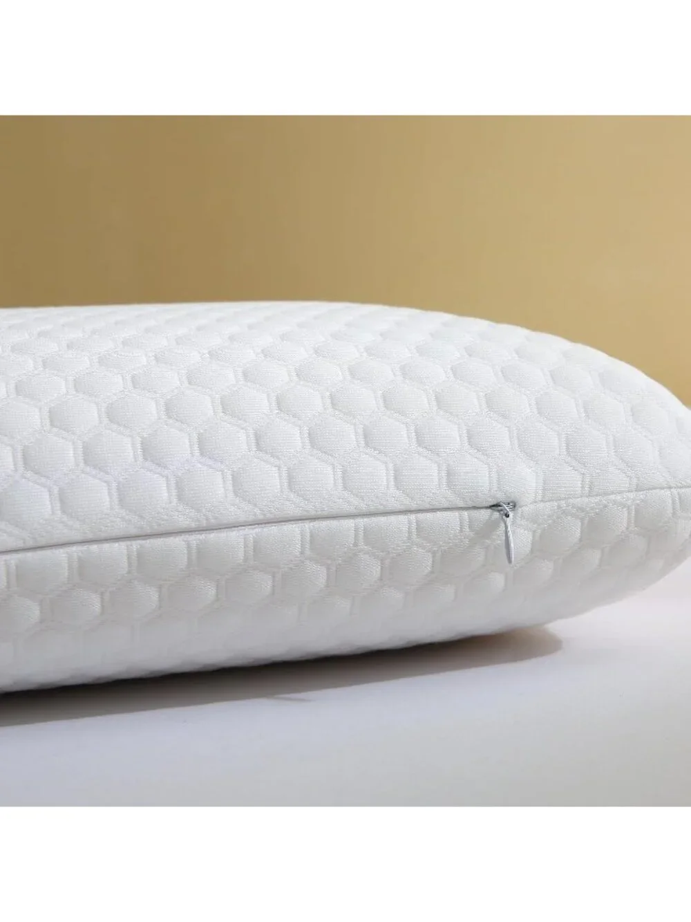 〽️Memory Foam Bed Pillows Queen Size Pillow for Neck Pain Relief Washable Cover